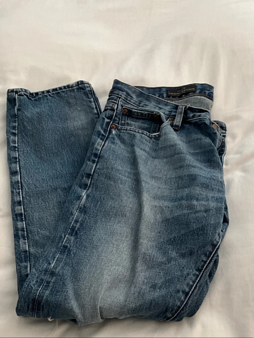 J. Crew Women’s Straight Fit Blue Denim Jeans
